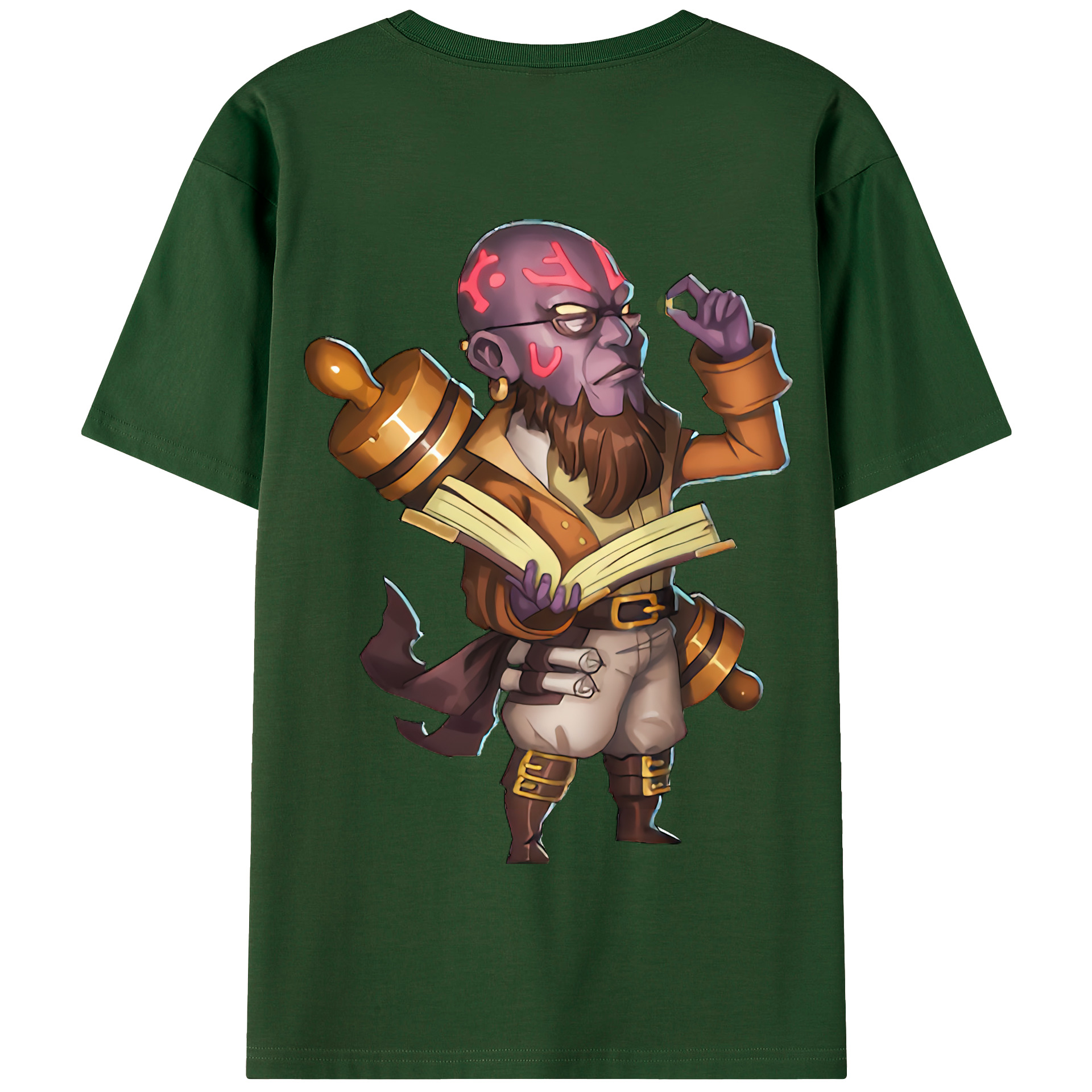 リーグ・オブ・レジェンド League of Legends LOL 綿100％半袖Tシャツ（背面プリント）